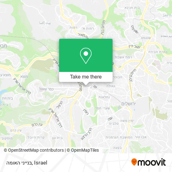 Карта בנייני האומה