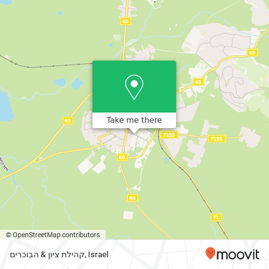 קהילת ציון & הבוכרים map