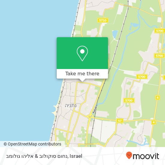 נחום סוקולוב & אליהו גולומב map