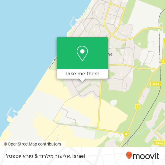 אליעזר מילרוד & גיורא יוספטל map