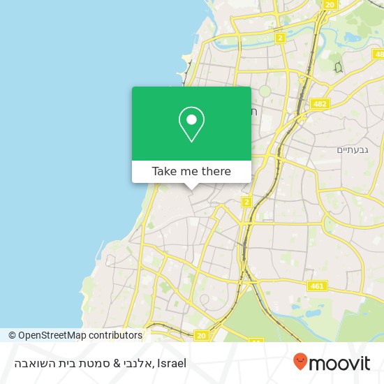 Карта אלנבי & סמטת בית השואבה