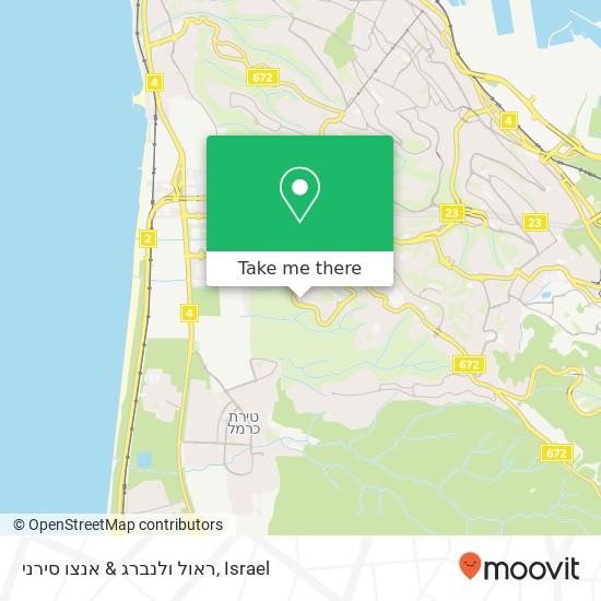 ראול ולנברג & אנצו סירני map