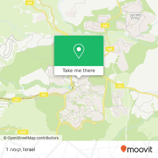 קומה 1 map