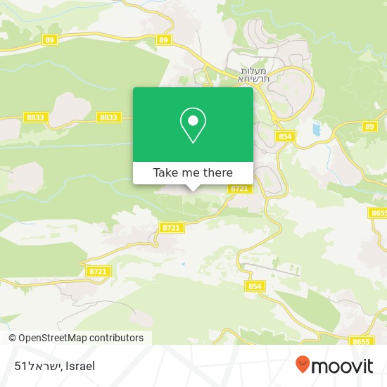 51ישראל map