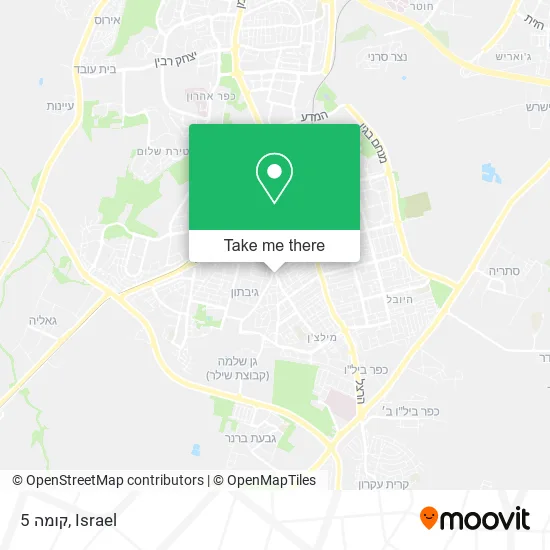 Карта קומה 5