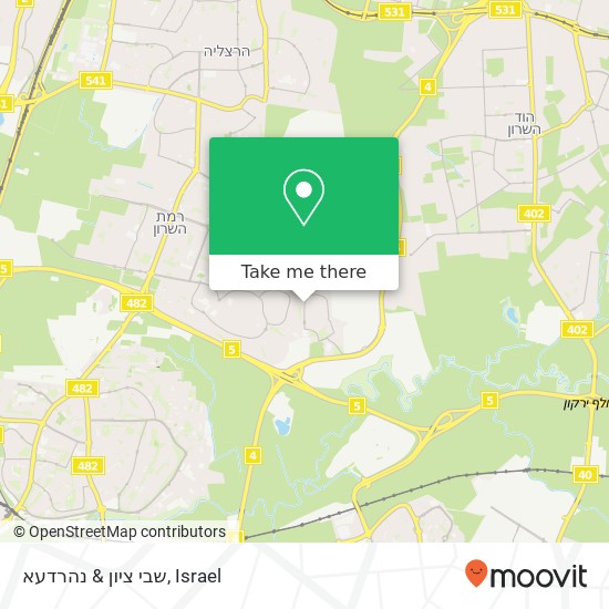 שבי ציון & נהרדעא map