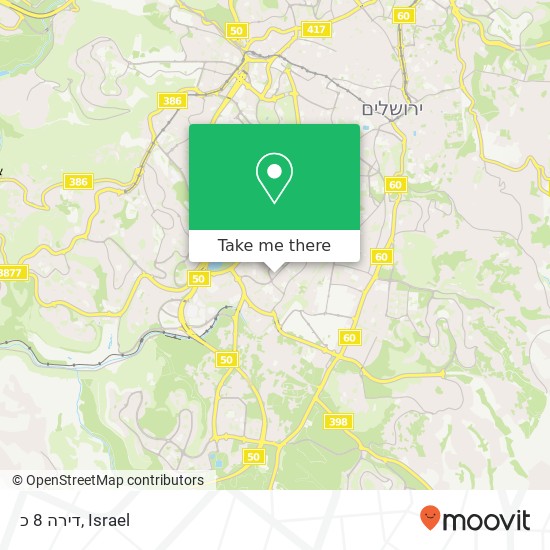 דירה 8 כ map