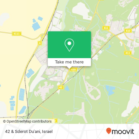 42 & Sderot Du'ani map