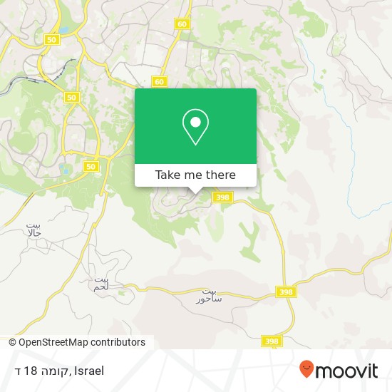 קומה 18 ד map