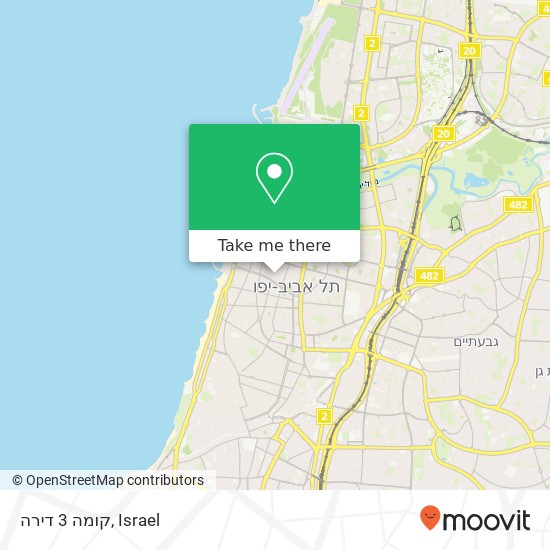 קומה 3 דירה map