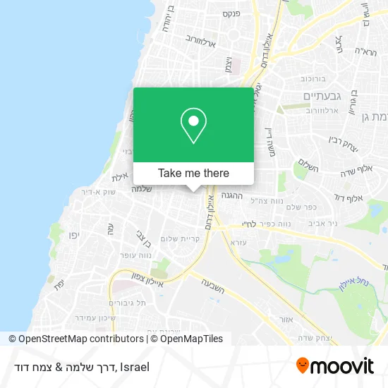 Карта דרך שלמה & צמח דוד