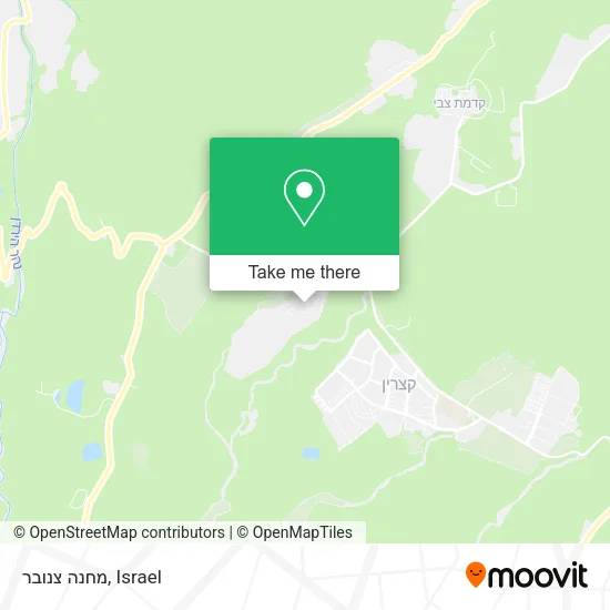 Карта מחנה צנובר