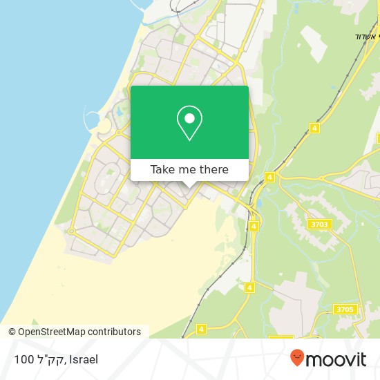 קק"ל 100 map