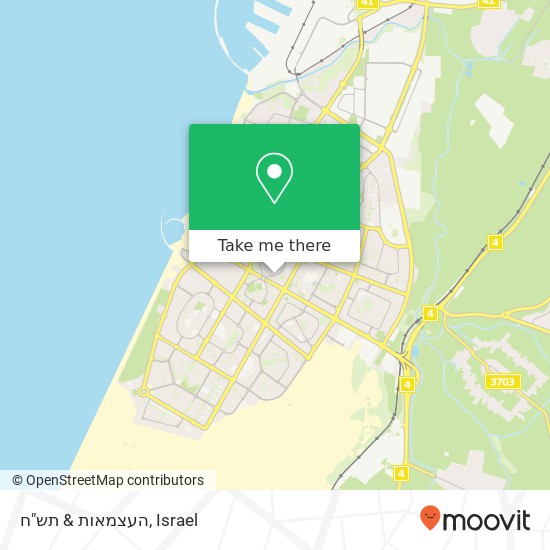 העצמאות & תש"ח map