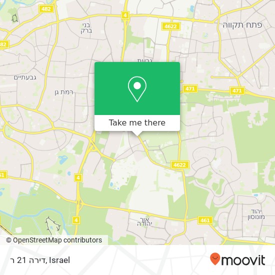 דירה 21 ר map