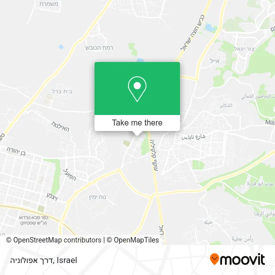 Карта דרך אפולוניה