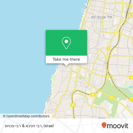 רבי חנינא & רבי פנחס map