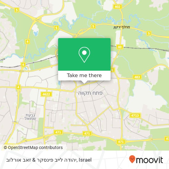 יהודה לייב פינסקר & זאב אורלוב map