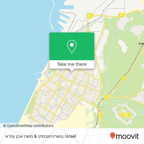 טשרניחובסקי & משה אבן עזרא map