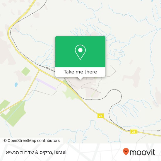 נרקיס & שדרות הנשיא map