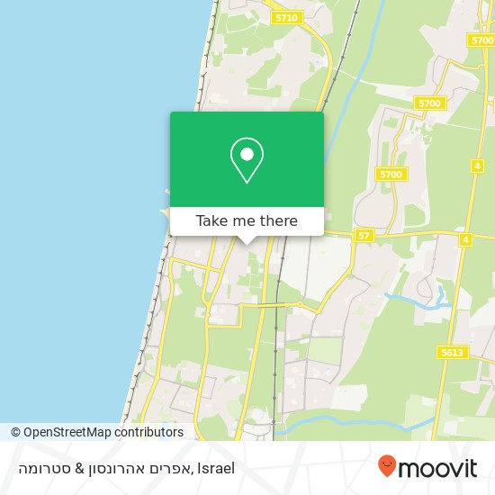 אפרים אהרונסון & סטרומה map