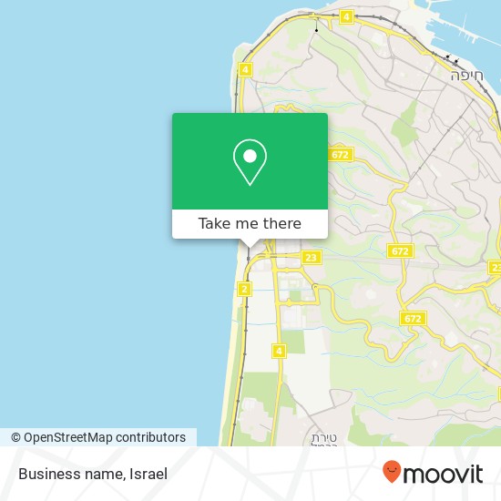 Карта Business name