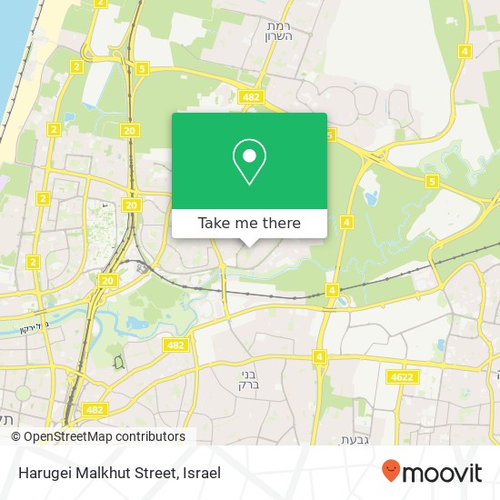 Harugei Malkhut Street map