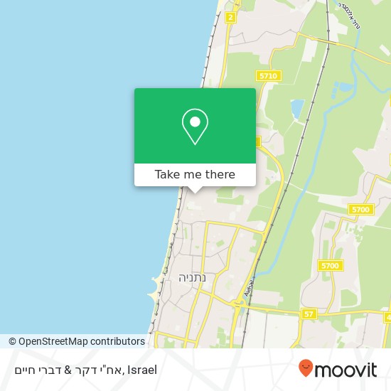 אח"י דקר & דברי חיים map