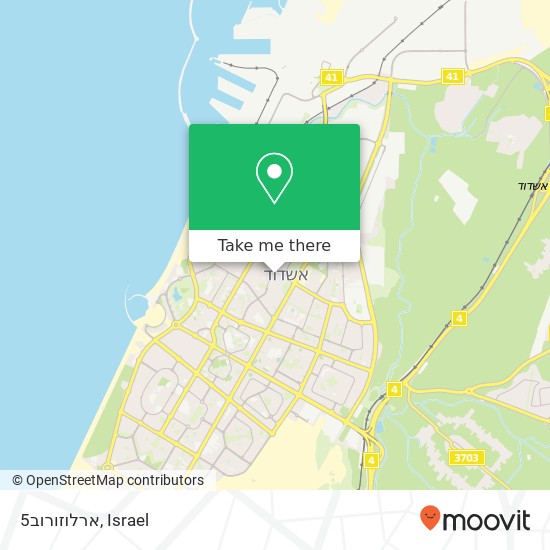 5ארלוזורוב map