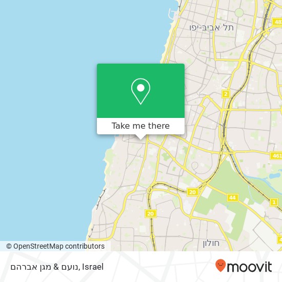 נועם & מגן אברהם map