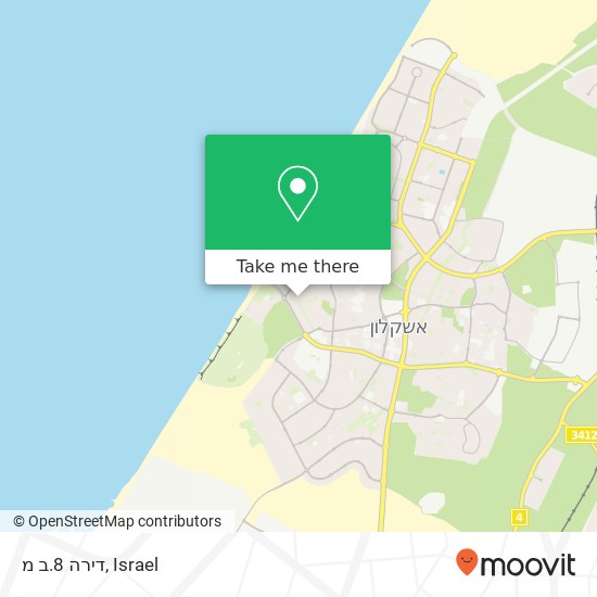 דירה 8.ב מ map