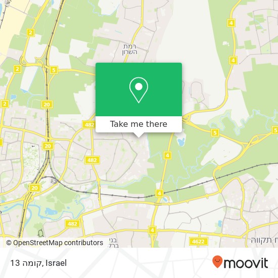 קומה 13 map