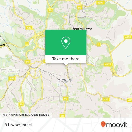 91שראל map