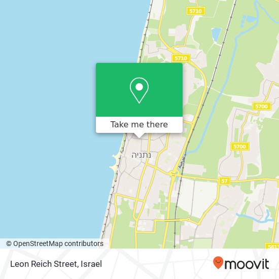 Leon Reich Street map