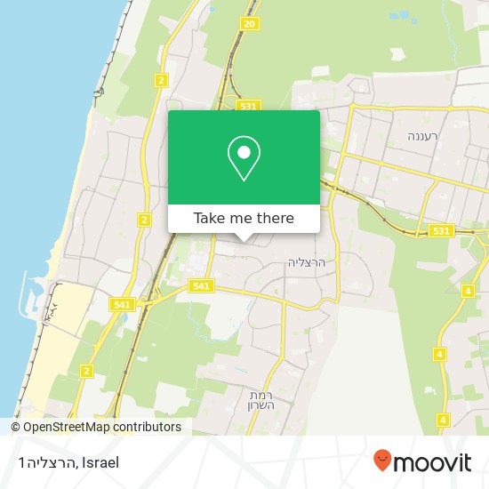 1הרצליה map