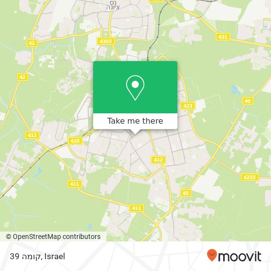 39 קומה map