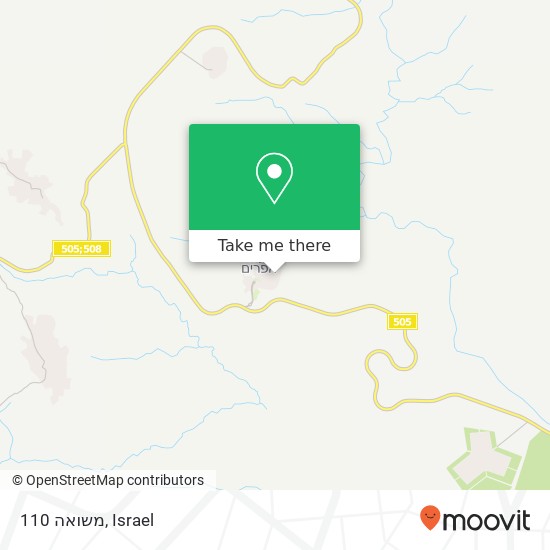 משואה 110 map