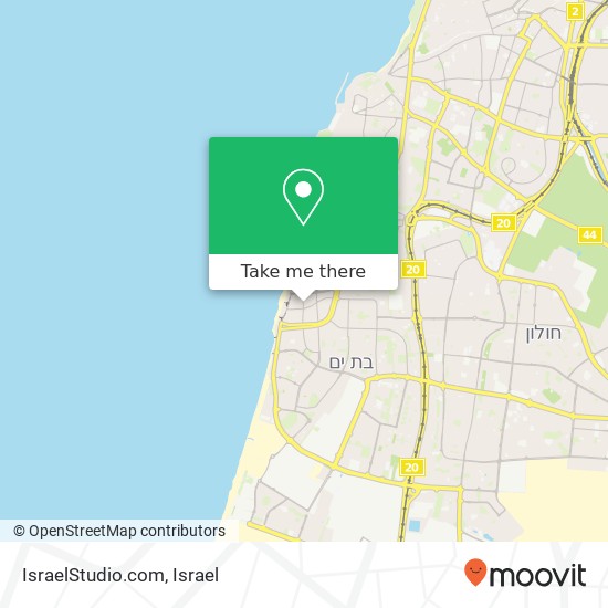 IsraelStudio.com map