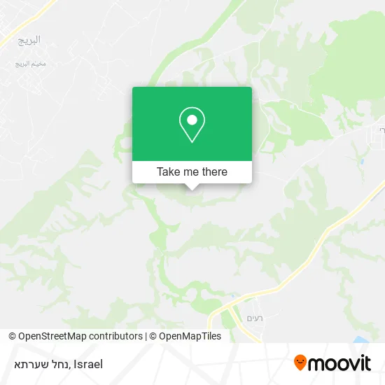 Карта נחל שערתא