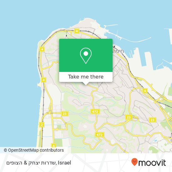 שדרות יצחק & הצופים map