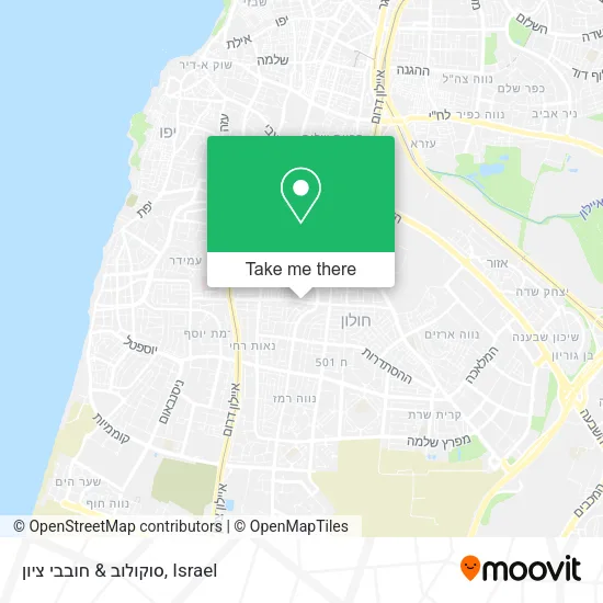 Карта סוקולוב & חובבי ציון