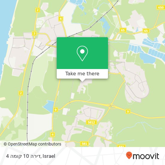 דירה 10 קומה 4 map