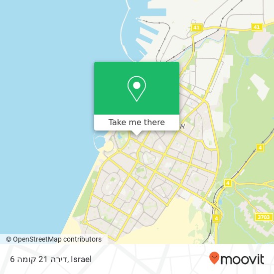 דירה 21 קומה 6 map