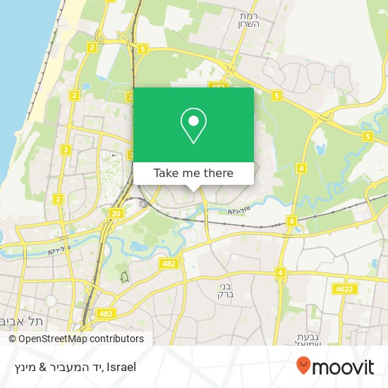 יד המעביר & מינץ map