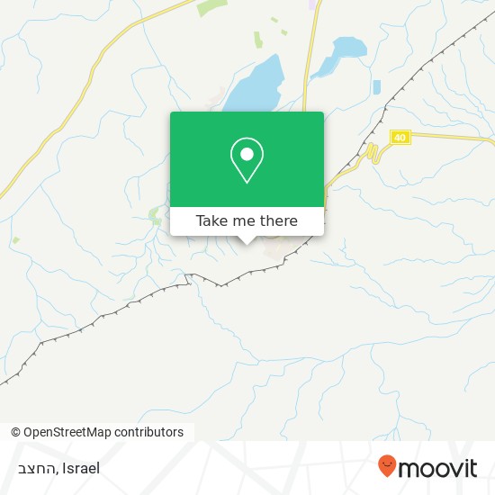 החצב map