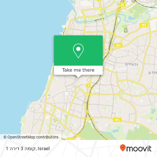 קומה 3  דירה 1 map