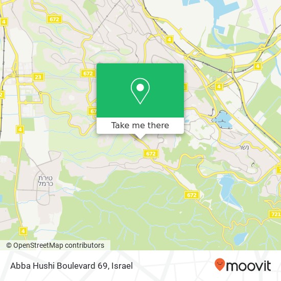 Abba Hushi Boulevard 69 map