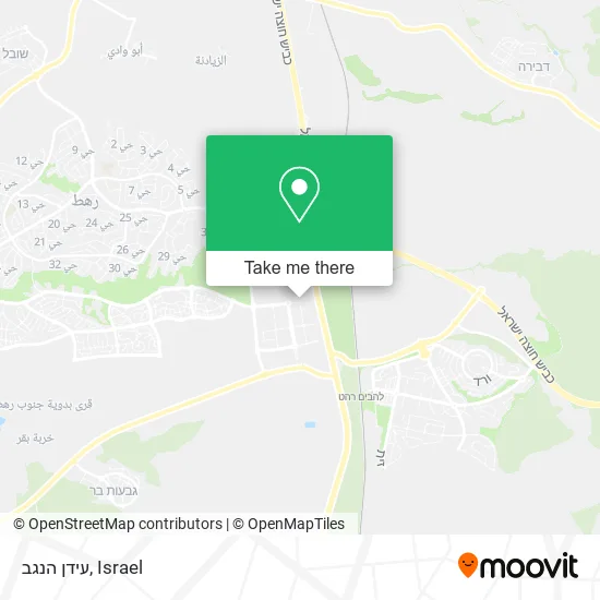 Карта עידן הנגב