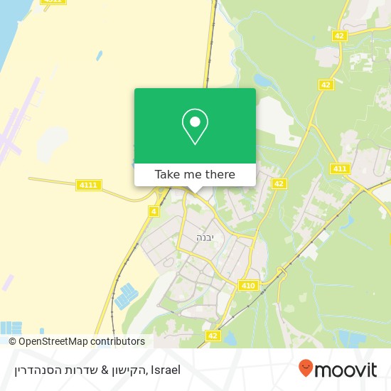 הקישון & שדרות הסנהדרין map