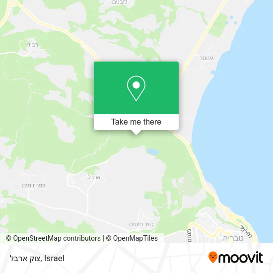 Карта צוק ארבל